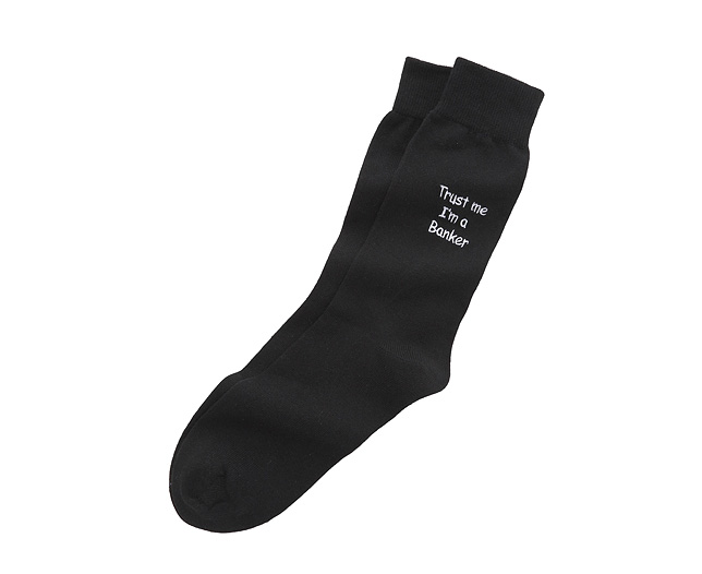 me I` a Banker Socks