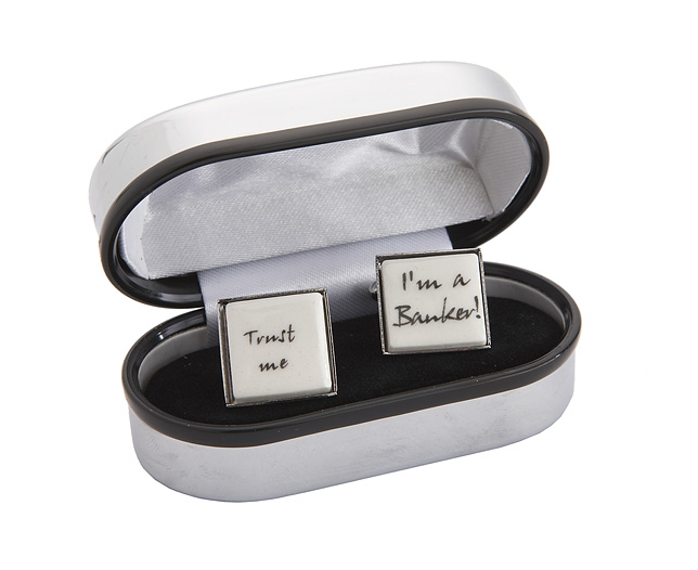 Me Im A Banker Cufflinks