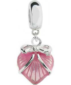 Truth Sterling Silver Pink Enamel Heart Present