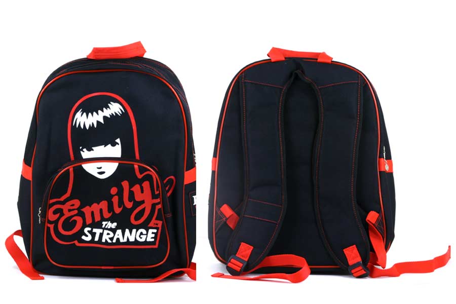 Emily Strange Bowie BackPack Black