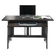 Tulsa Home Office Desk, wenge effect