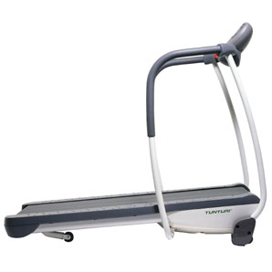 Folding Treadmill T Track with Gamma 300 Console