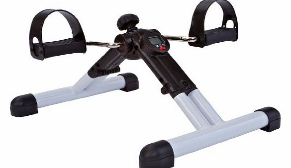 Fun Mini Exercise Bike Foldable - Silver