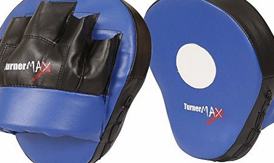 Turner Sports Focus Pads, Hook and Jab pads, Kick Pads, Boxing Pads, Martial Arts, Black