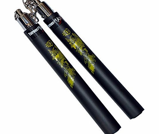 TurnerMAX foam Nunchucks for Karate and Martial Arts Nunchaku with chain and Ball Bearings