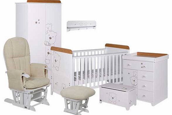 Tutti Bambini 3 Bears 7 Piece Room Set - Beech