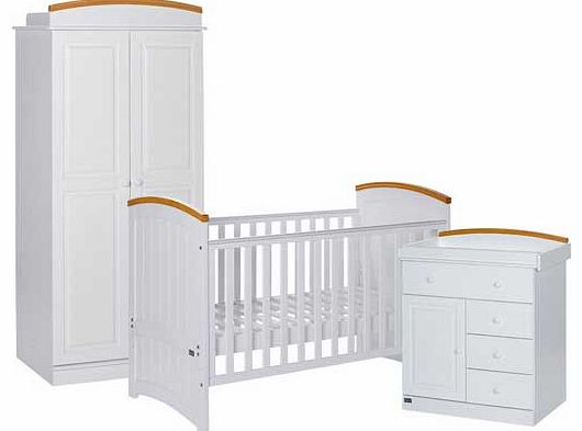 Tutti Bambini Barcelona 3 Piece Room Set - Beech