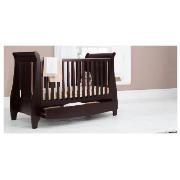 Tutti Bambini Lucas Dropside Sleigh Cot Bed,