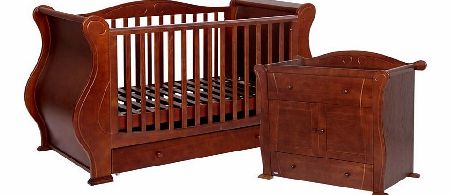 Tutti Bambini Marie Walnut 2 Piece Roomset