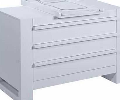 Tutti Bambini Rimini High Gloss White Chest