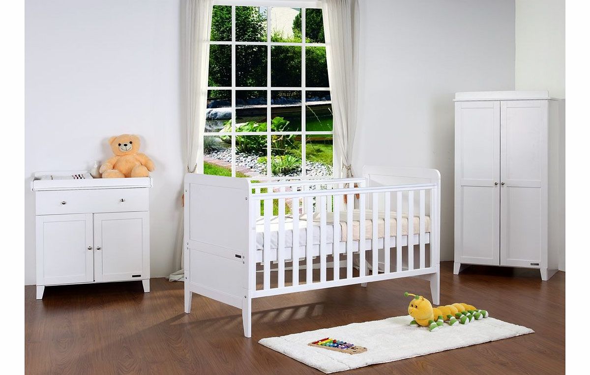 Tutti Bambini Rio White 7 Piece Roomset