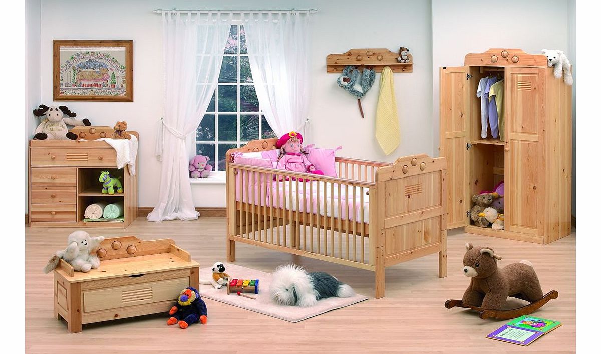 Tutti Bambini Rozana Natural 3 Piece Roomset