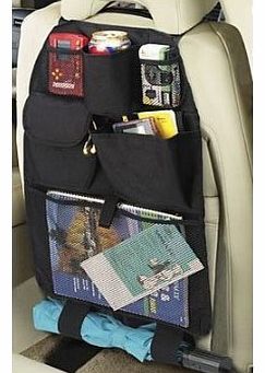 Travel storage back seat organiser tidy car