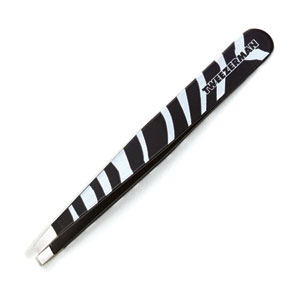 Tweezerman Animal Print Slant Tweezer - Zebra