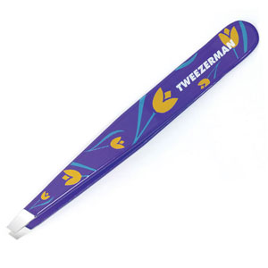 Tweezerman Floral Slant Tweezer - Tulip