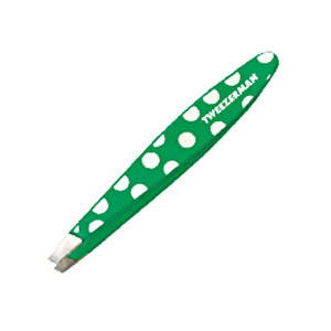 Tweezerman Green Polka Dot Mini Slant Tweezers