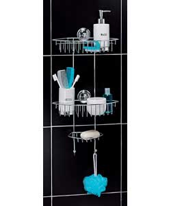 Twist N Lock 3 Tier Shower Caddy