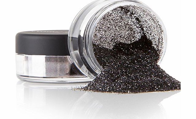 TWISTED ENVY Gun Metal Nail Art Glitter Powder Decoration Dust For UV GEL Polish NSI Glitter Powder