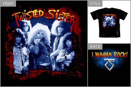 (I Wanna Rock) T-Shirt cid_7614TSBP