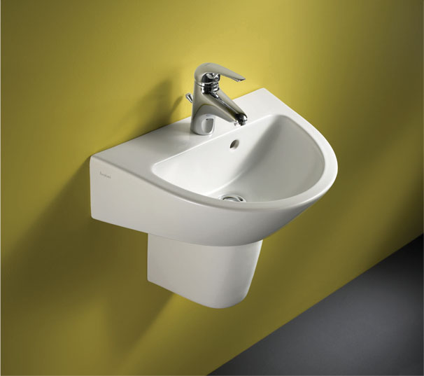 Flow 700 Basin with Semi-Pedestal