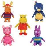 TY BACKYARDIGANS: PABLO - AUSTIN - TASHA - UNIQUA and TYRONE SET