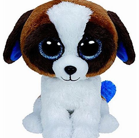 Ty  Beanie Boo 6`` Plush Pink Dog Duke