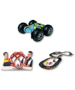 R/C Vertigo with Free Hot Wheels Racing Set and Firebal