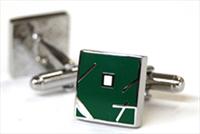 Green Jazz Cufflinks by