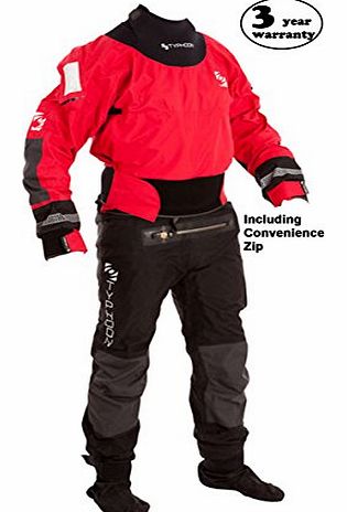 Typhoon 2013 Typhoon Multisport 4 Four LATEX SEAL Drysuit   Con Zip 100140 New 2013 Sizes- - Medium Large