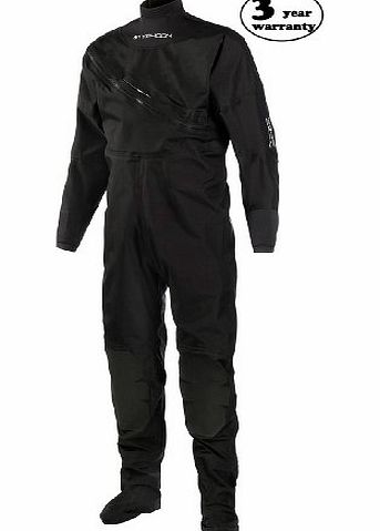 Typhoon *2014 Typhoon Ezeedon 3 Front Zip Drysuit BLACK 100146 Sizes- - Medium Large