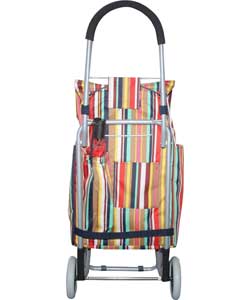 Typhoon Stripe Shopping Trolley