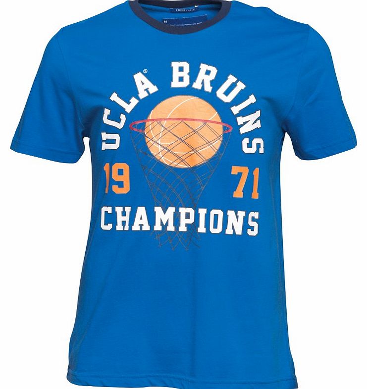 Mens Champion T-Shirt Princess Blue