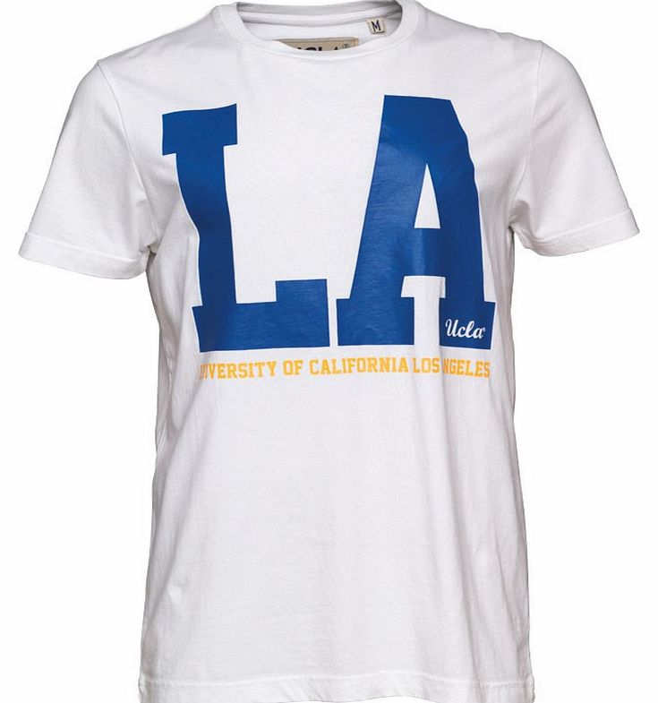 Mens LA T-Shirt White