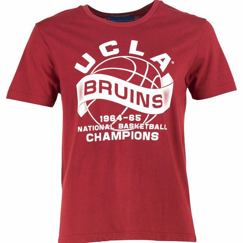 Mens Maxwell Bruins T-Shirt Biking Red