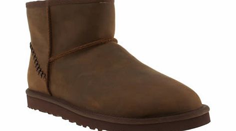 ugg australia Brown Mini Deco Boots