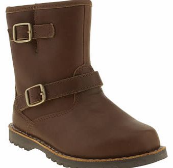 kids ugg australia dark brown harwell girls