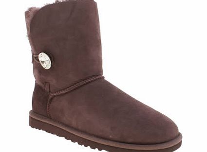 ugg australia Purple Bailey Button Bling Boots