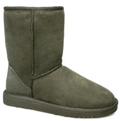 Female Classic Short Suede Upper Casual in Black, Grey, Stone, Tan