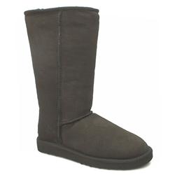 Female Classic Tall Suede Upper Casual in Black