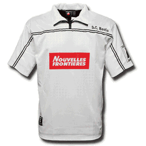 01-02 Bastia Away shirt