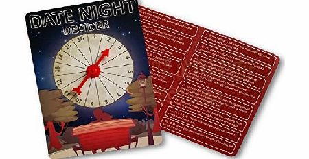 UK Party Games DATE NIGHT DECIDER - Valentines Day Gift for Him / Her / Anniversary / Boyfriend Girlfriend Love Present