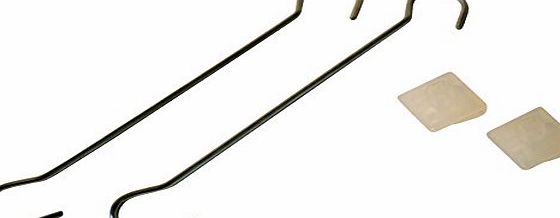 UK Safety Signs 100mm Wire - Fire Safety Sign - Hanging Kit