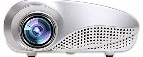 Ukamshop TM)Mini Home Multimedia Cinema LED Projector HD 1080P Support AV TV VGA USB HDMI SD