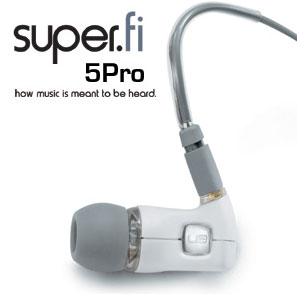 Super.Fi 5Pro Earphones Colour BLACK