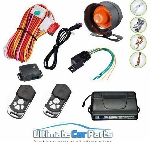 Ultimatecarparts Talking Central Locking Car Alarm and Immobiliser Advanced Latest Model