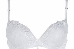 Ultimo Meika DD  white plunge bra