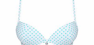 The One mint spot bra