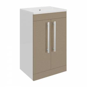 Ultra Caramel 500 Compact 2 Door Floor Mounted Vanity