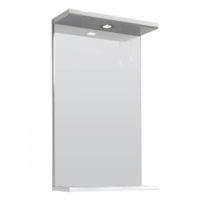 High Gloss White Beaufort 450 Mirror