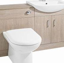 Ultra Light Oak Madison Bathroom Furniture Pack